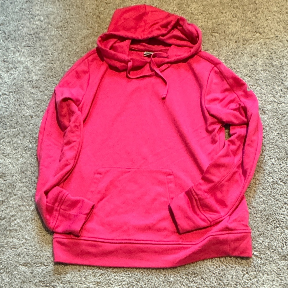 Asics Bright Pink Hoodie